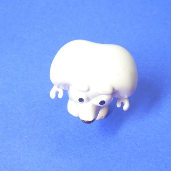 Bluey Friend Lila Maltese White Dog Figure 2" - Picture 6 of 7